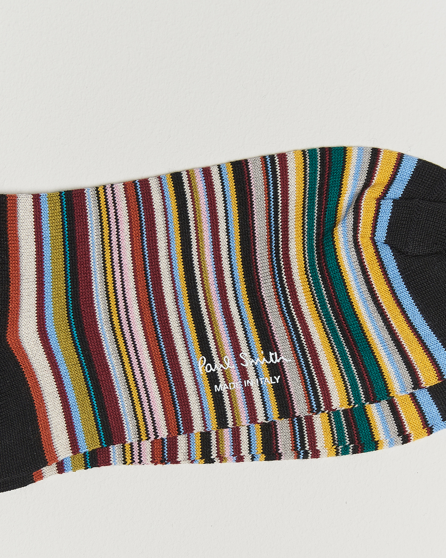 Heren | Ondergoed | Paul Smith | Paul SmithMulitstripe SocksBlack