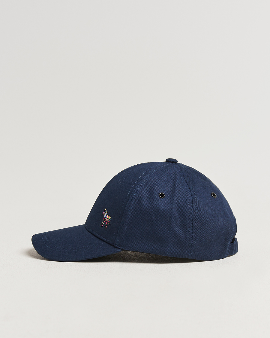 Homme | Bobs Et Casquettes | PS Paul Smith | Baseball Zebra Cap Navy