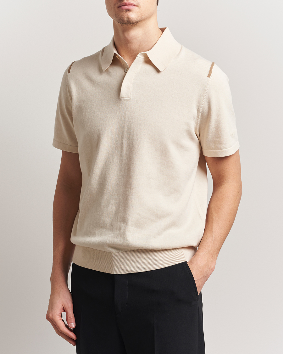 Homme | Polos | Paul Smith | Cotton Knitted Polo White
