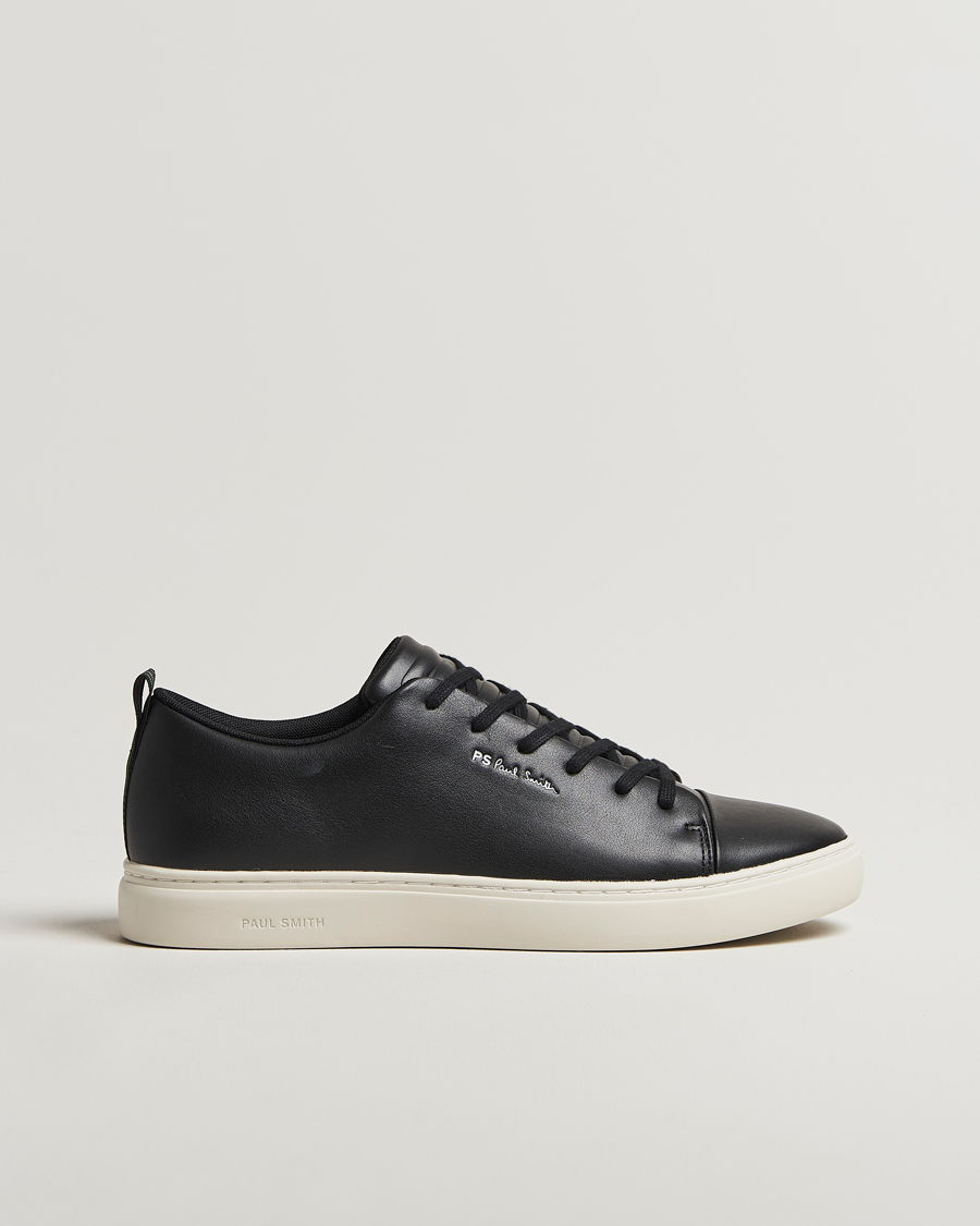 Heren | Sneakers | PS Paul Smith | Lee Cap Toe Leather Sneaker Black