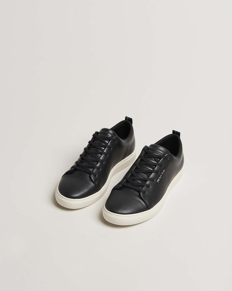 Heren | Sneakers | PS Paul Smith | Lee Cap Toe Leather Sneaker Black