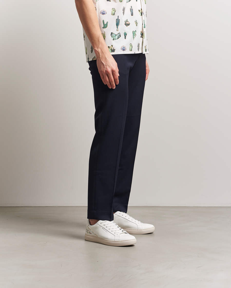 Homme | Baskets | PS Paul Smith | Rex Embroidered Leather Sneaker White