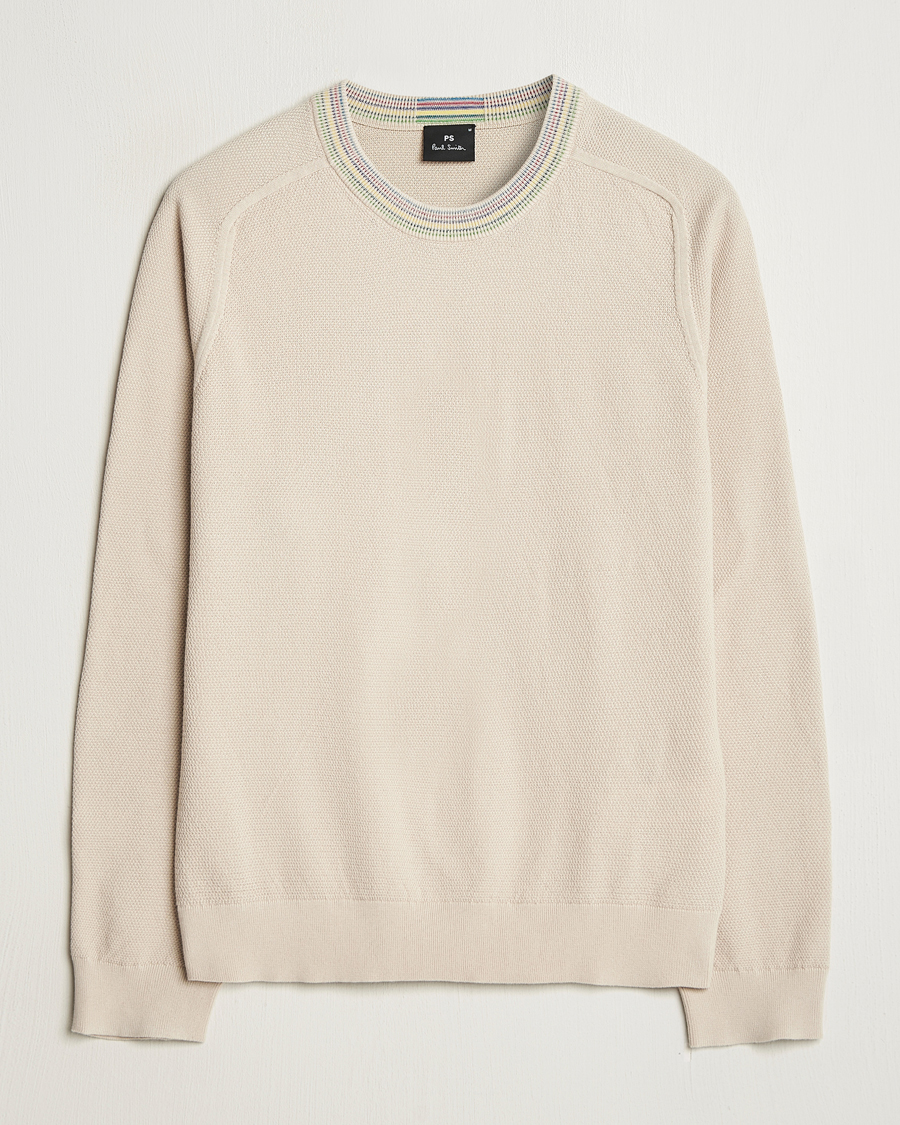 Heren | Truien | PS Paul Smith | Cotton Knitted Sweater Off White