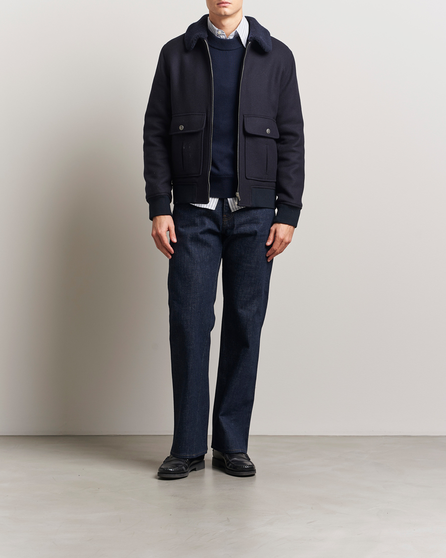 Homme | Jeans | Sunflower | Straight Twist Jeans Simple Rinse Blue