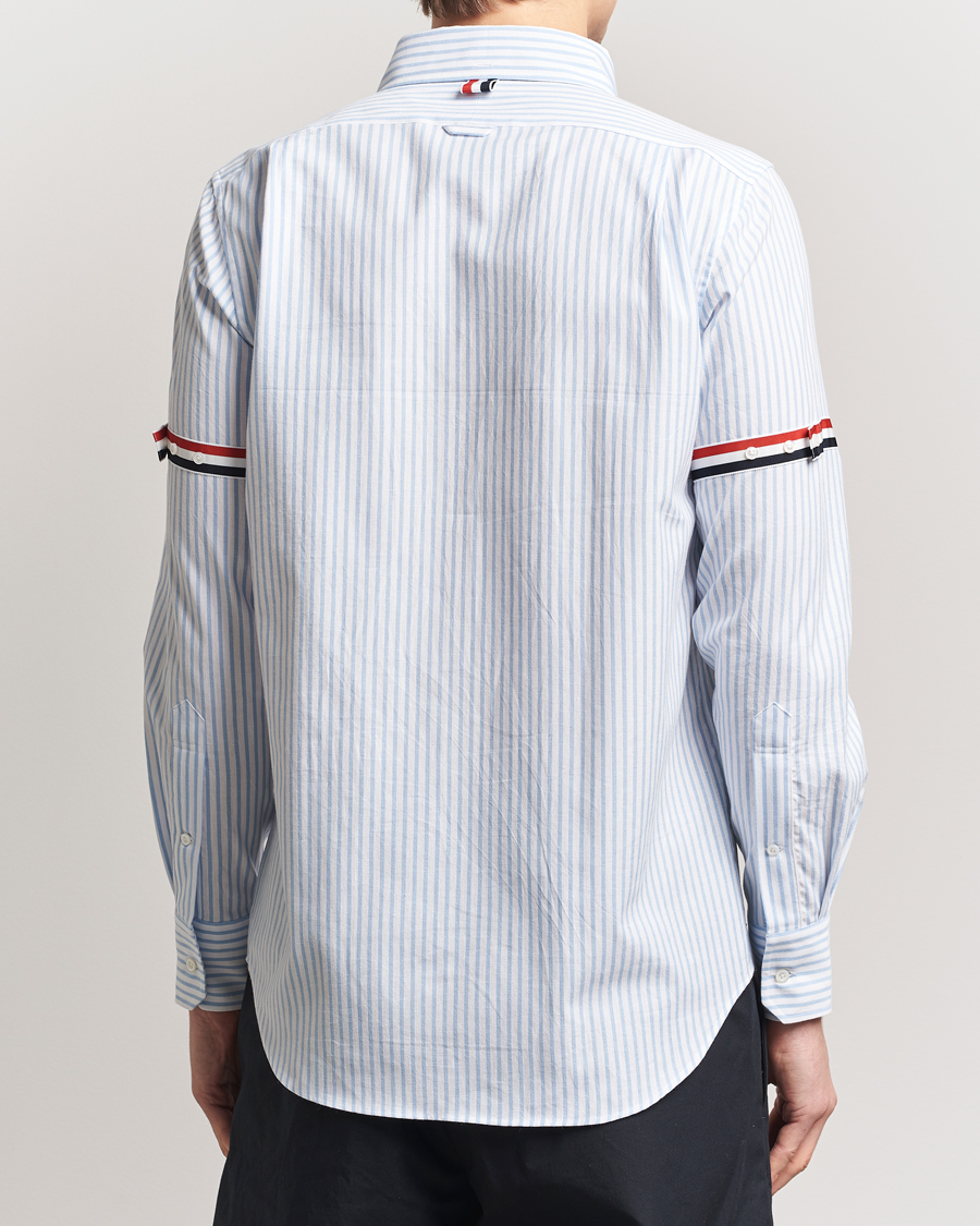 Heren | Overhemden | Thom Browne | Uniform Stripe Cotton Shirt Light Blue