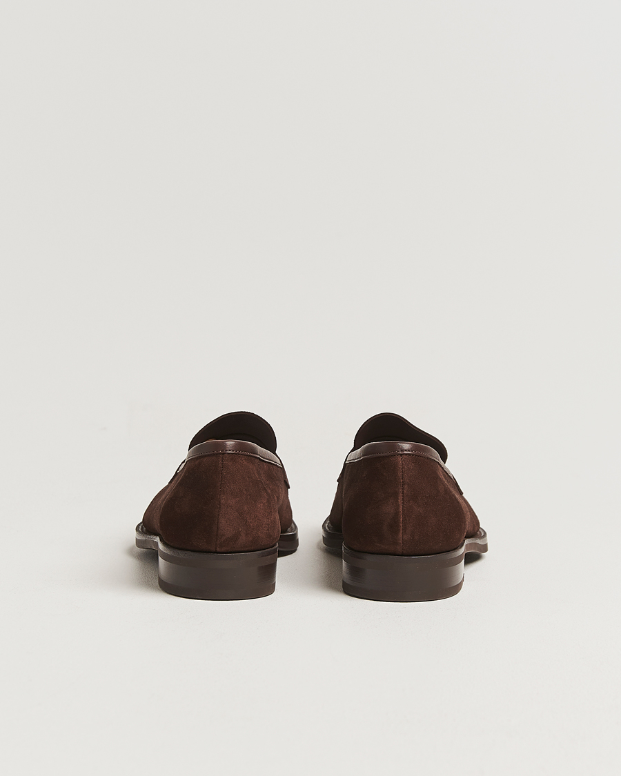 Heren | Instappers | Edward Green | Pimlico Suede Loafers Mink