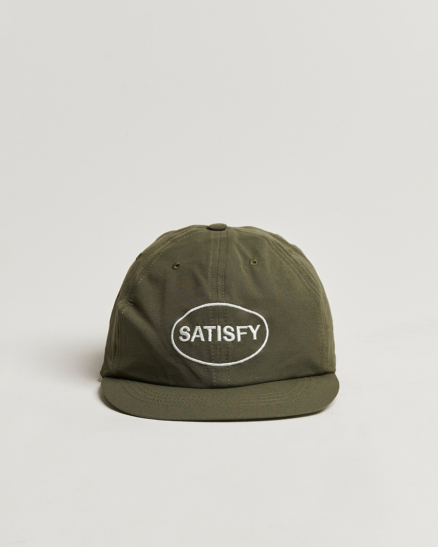 Homme | Satisfy PeaceShell Running Cap Olive | Satisfy | PeaceShell Running Cap Olive