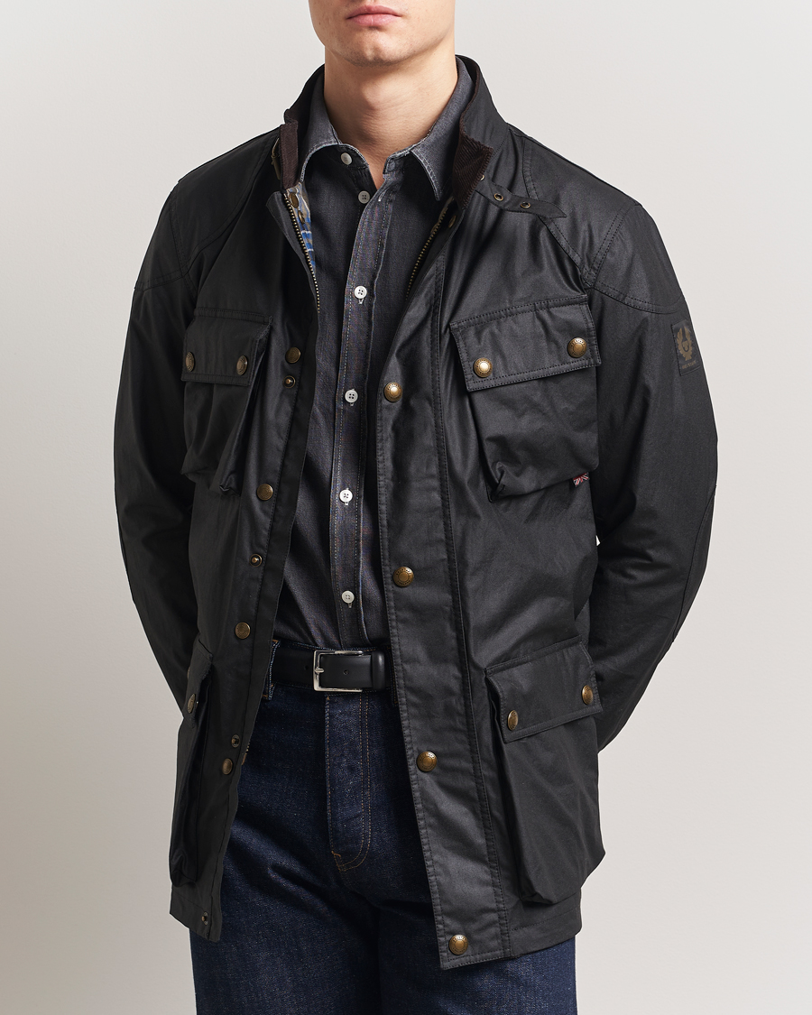 Heren | Jassen | Belstaff | Trailmaster Wax Jacket Black