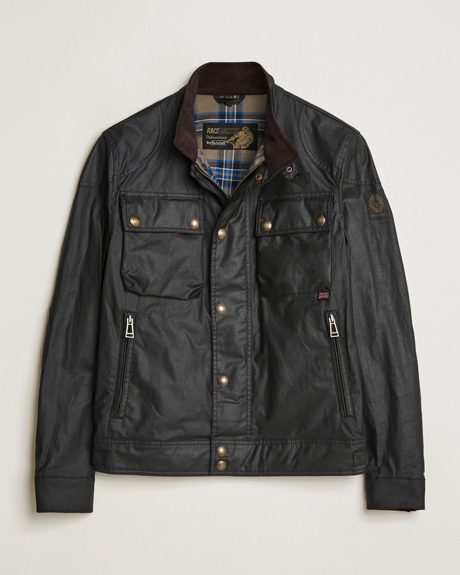 Homme | Manteaux Et Vestes | Belstaff | Racemaster Waxed Jacket Black