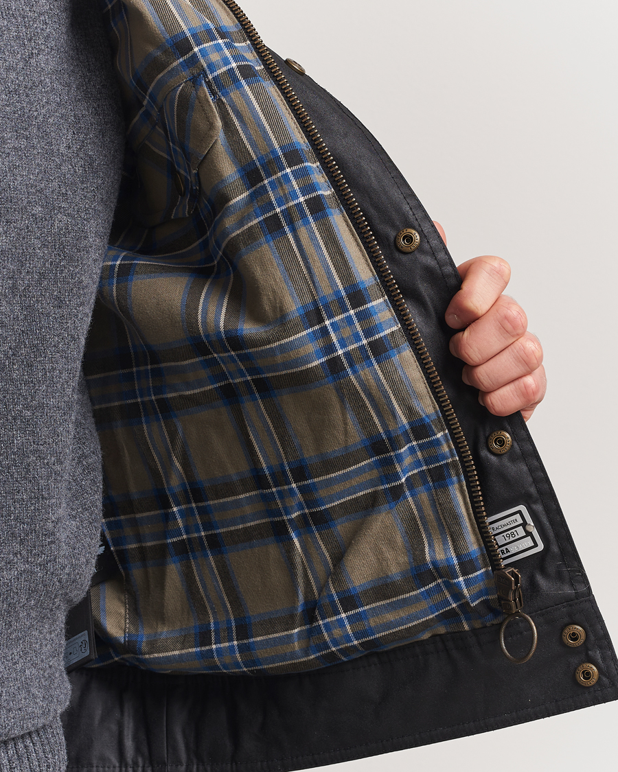 Homme | Manteaux Et Vestes | Belstaff | Racemaster Waxed Jacket Black