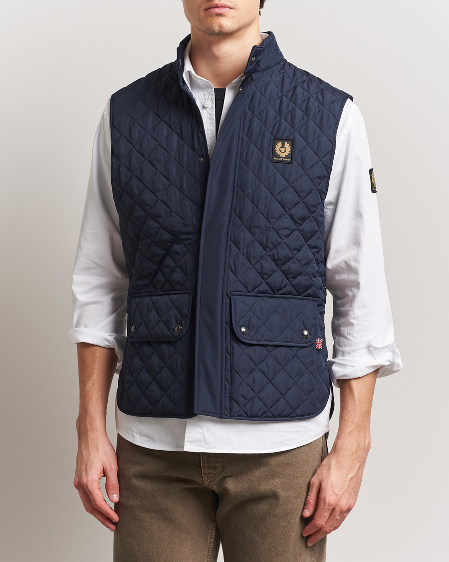 Heren | Gilets | Belstaff | Icon Gilet Dark Ink