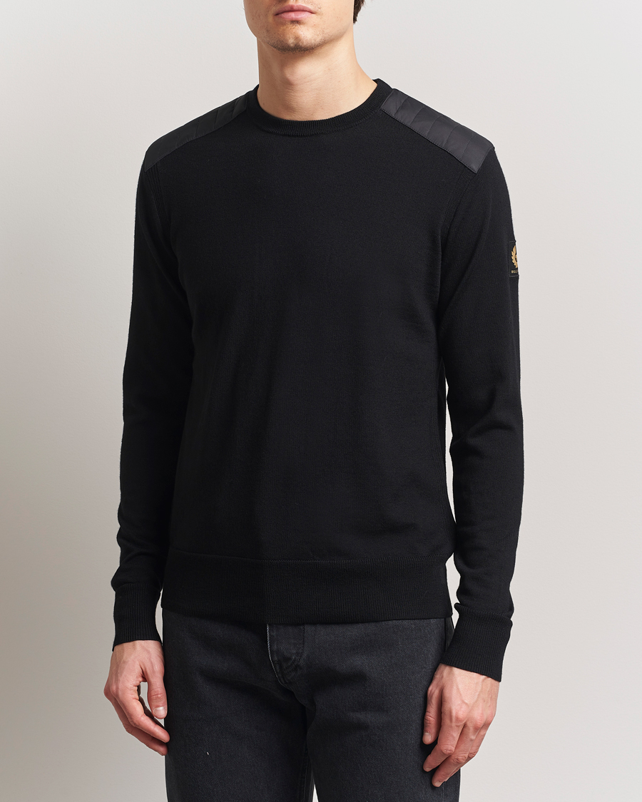 Heren | Truien | Belstaff | Kerrigan Crewneck Jumper Black