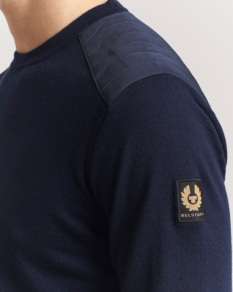 Heren | Truien | Belstaff | Kerrigan Crewneck Jumper Dark Ink