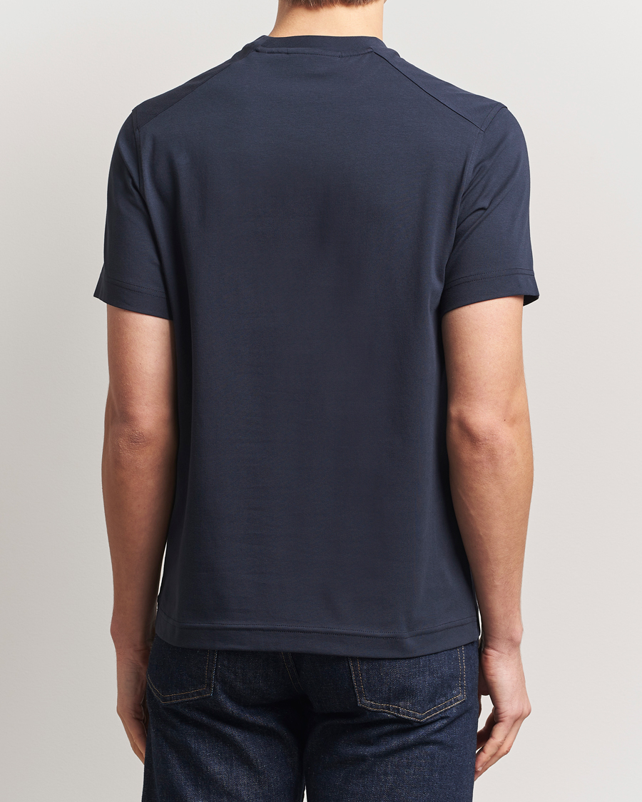 Heren | T-shirts | Belstaff | Alloy Cotton T-Shirt Navy