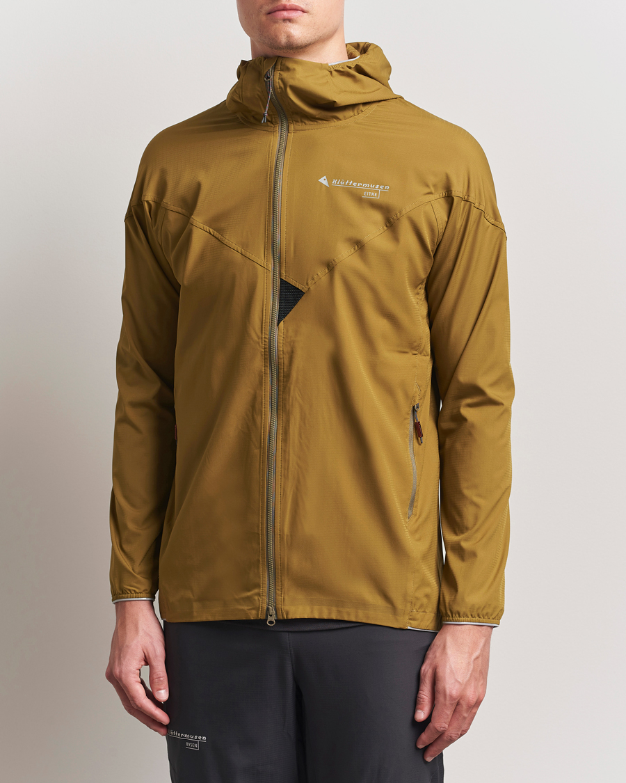 Homme | Manteaux Et Vestes | Klättermusen | Eitre Zip Hood Windbreaker Jacket Juniper Green