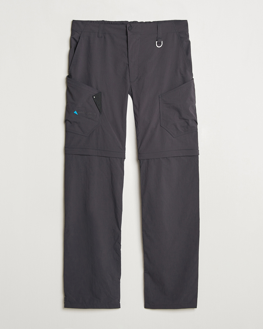 Heren | Broeken | Klättermusen | Jorid Zip Off Pants Raven