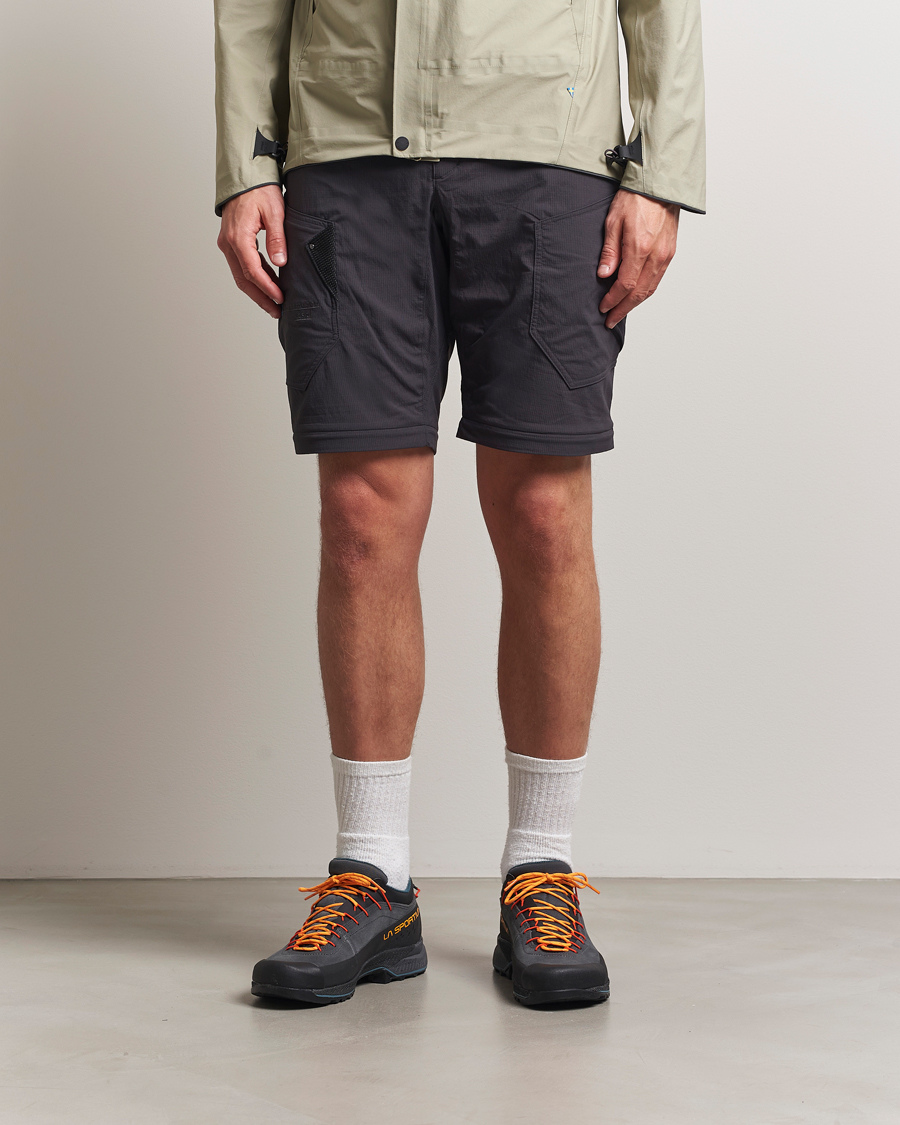 Heren | Broeken | Klättermusen | Jorid Zip Off Pants Raven