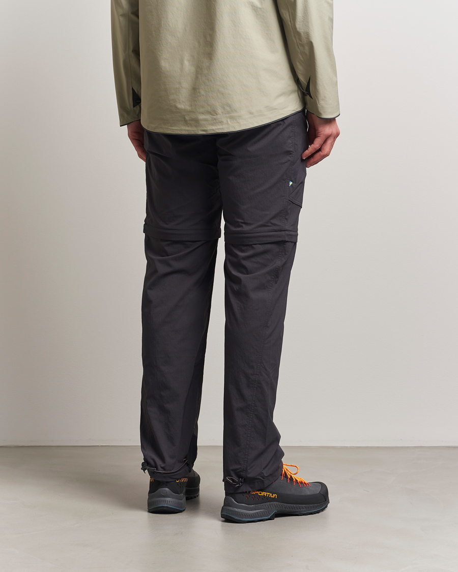 Heren | Broeken | Klättermusen | Jorid Zip Off Pants Raven