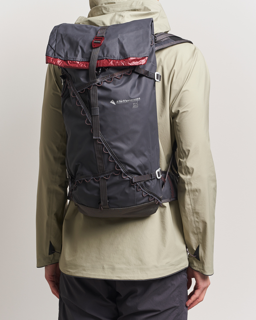 Homme | Klättermusen Ull Backpack 20L Raven | Klättermusen | Ull Backpack 20L Raven