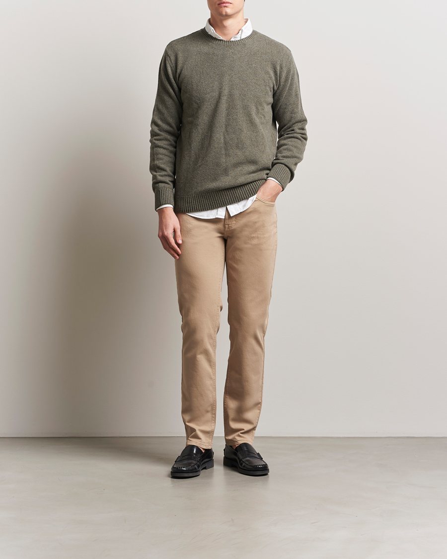 Homme | Pantalons | NN07 | Tony 5-Pocket Pants Khaki Beige