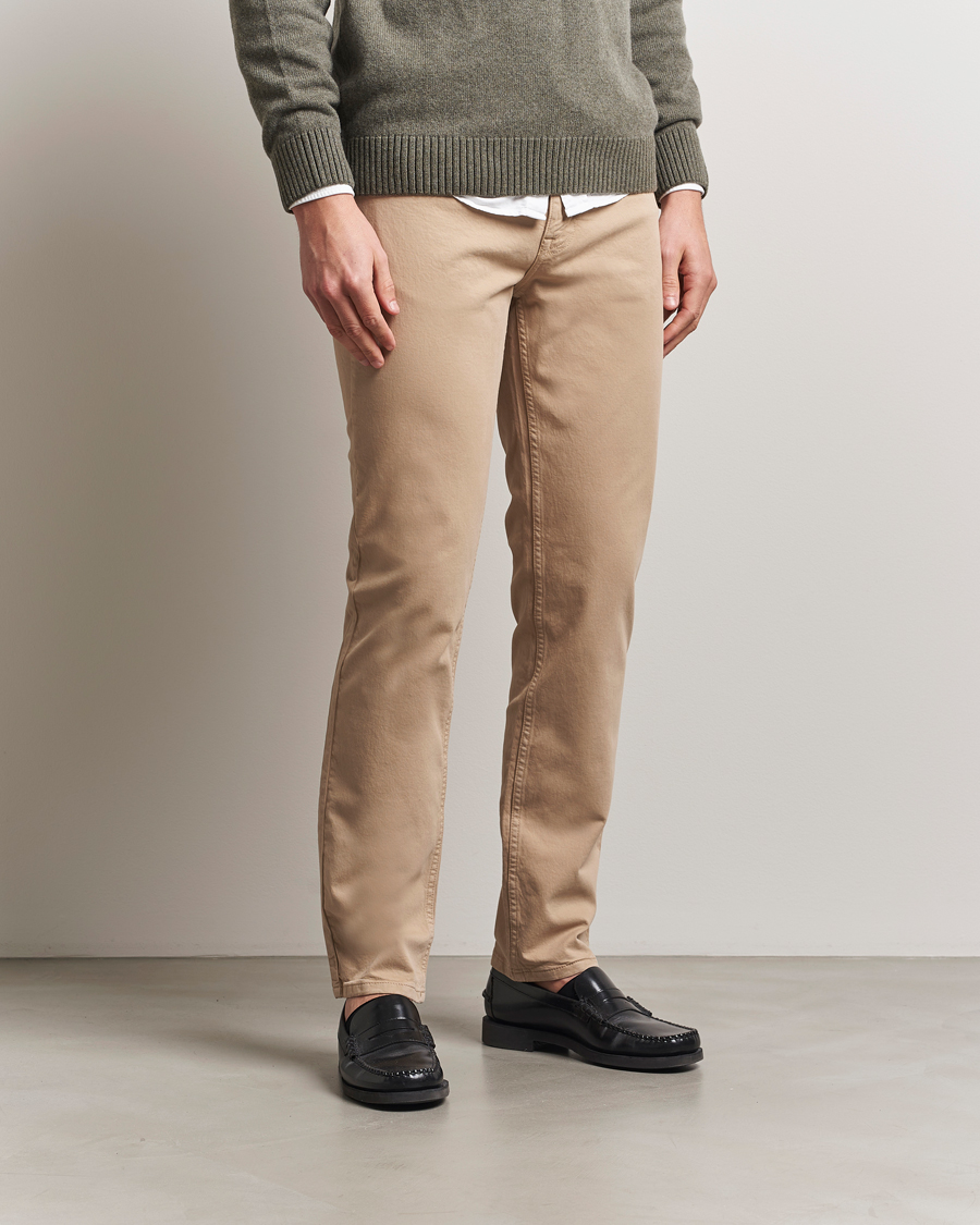 Homme | Pantalons | NN07 | Tony 5-Pocket Pants Khaki Beige