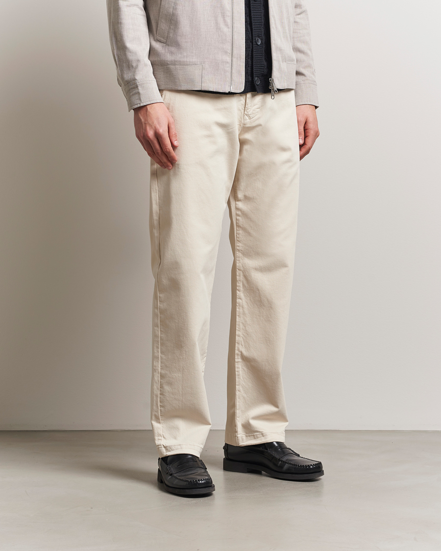 Homme | Pantalons | NN07 | Aden Regular Fit Chinos Ivory