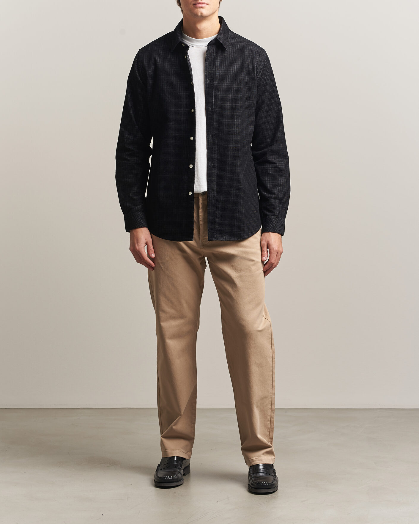 Homme | Pantalons | NN07 | Aden Regular Fit Chinos Khaki Beige