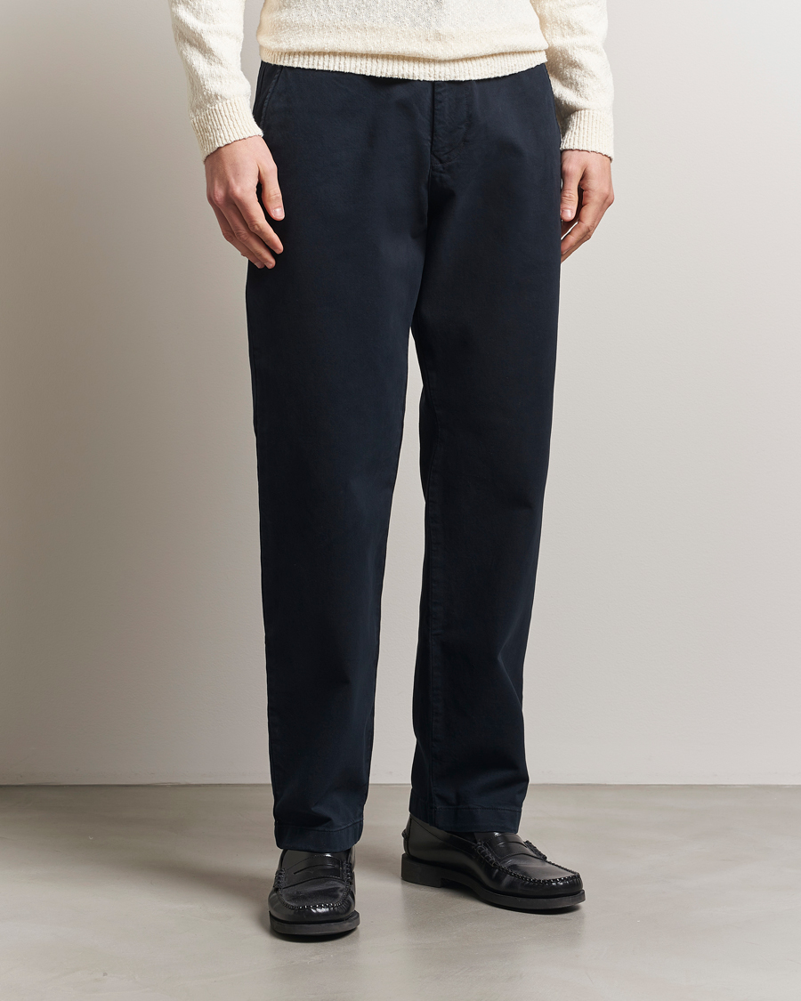 Heren | Broeken | NN07 | Aden Regular Fit Chinos Navy Blue