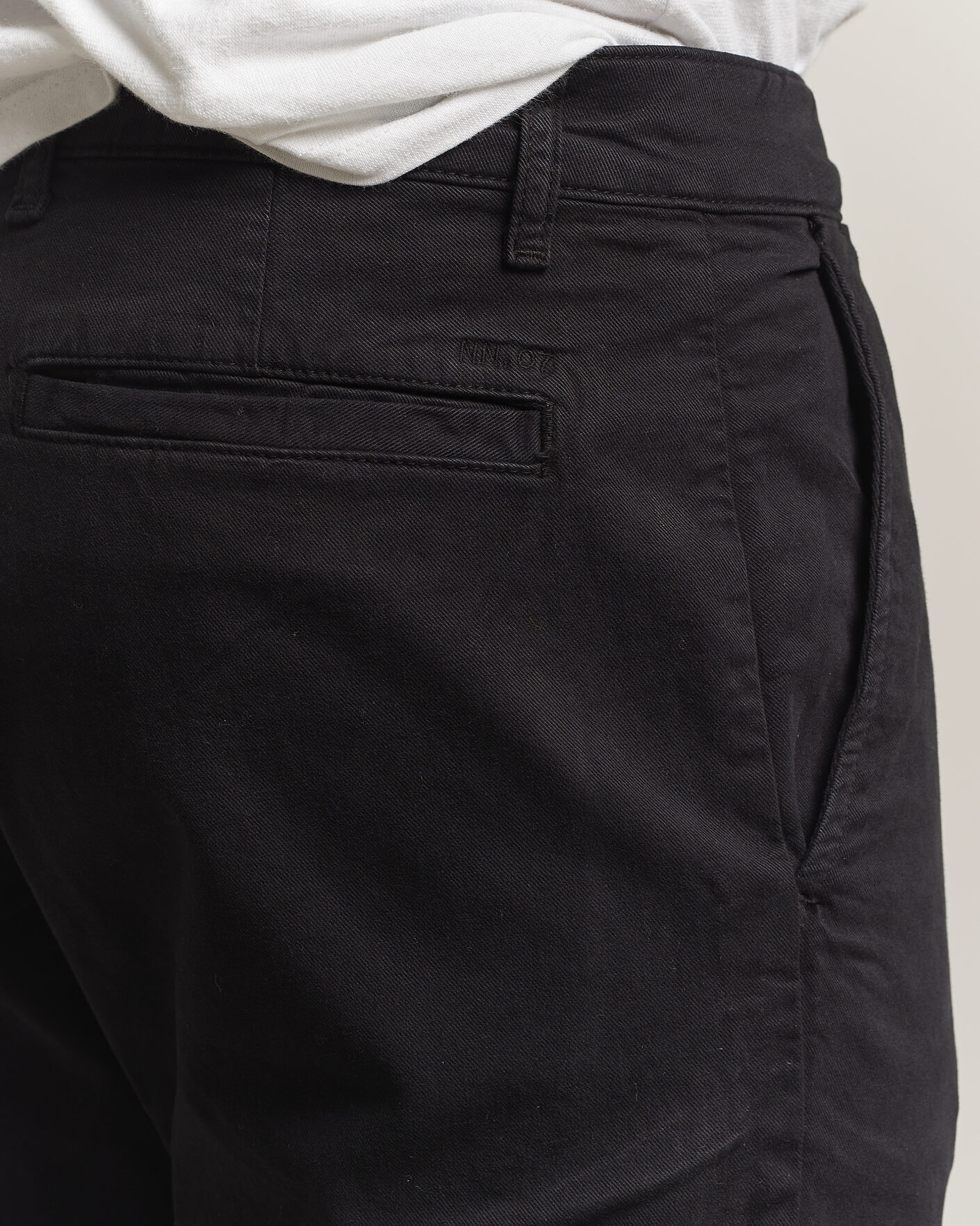 Homme | Pantalons | NN07 | Aden Regular Fit Chinos Black