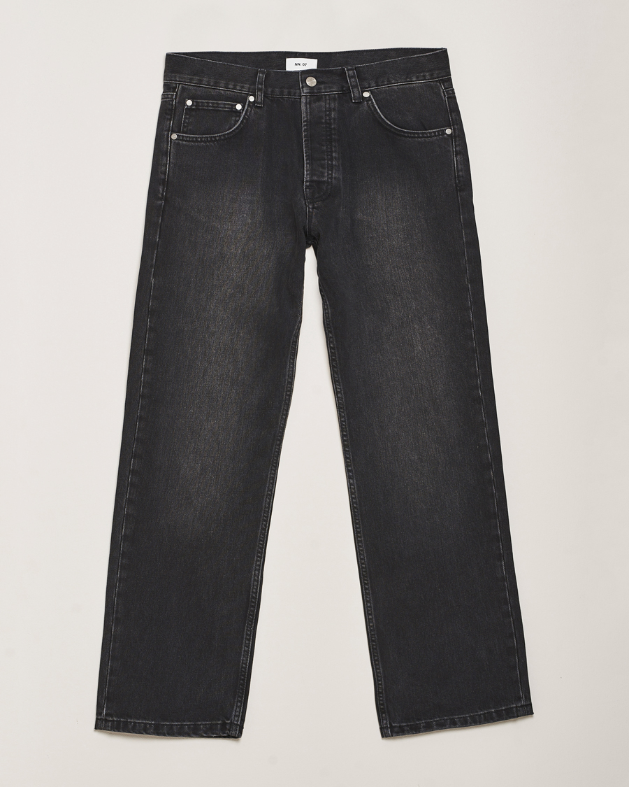 Heren | Jeans | NN07 | Sonny Regular Fit Jeans Washed Black