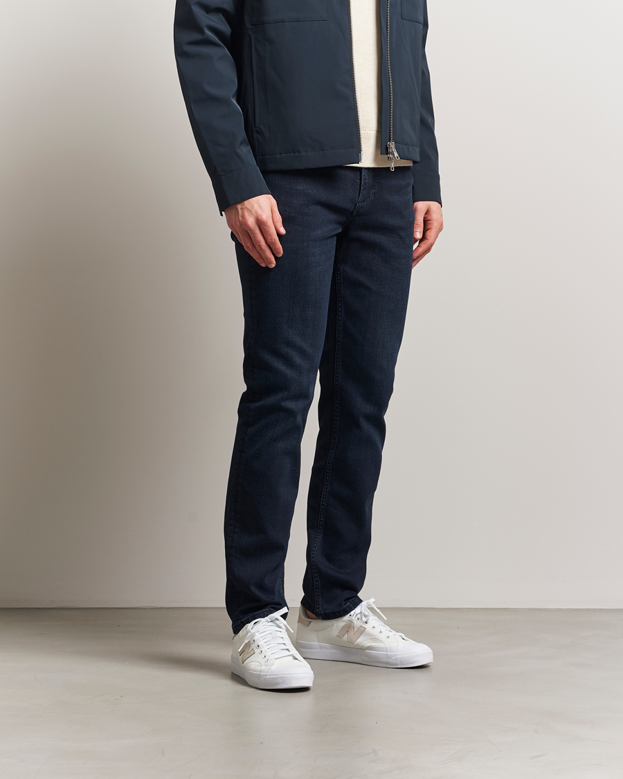 Heren | Jeans | NN07 | Tony Slim Fit Stretch Jeans Blue Black