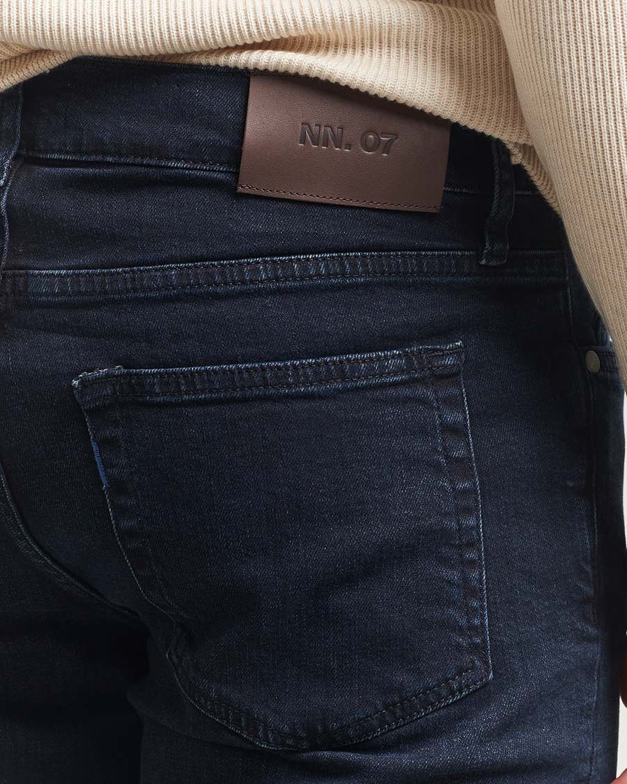 Heren | Jeans | NN07 | Tony Slim Fit Stretch Jeans Blue Black
