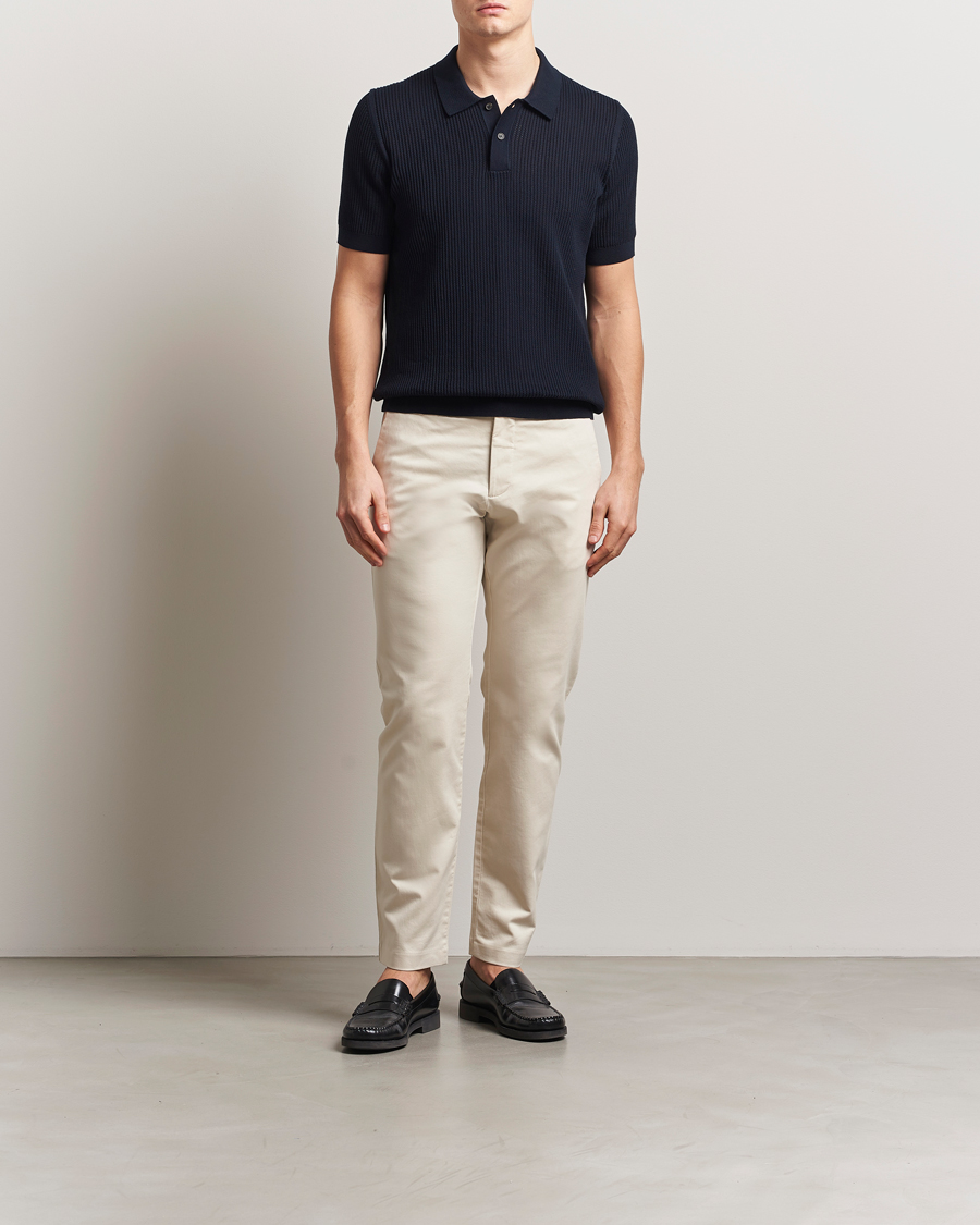 Homme | Pantalons | NN07 | Theo Regular Fit Stretch Chinos Ivory