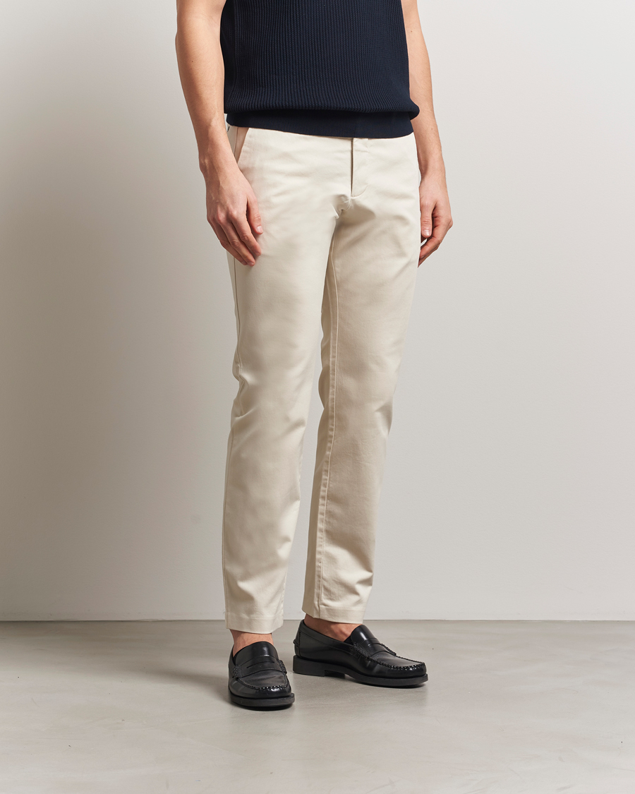 Homme | Pantalons | NN07 | Theo Regular Fit Stretch Chinos Ivory