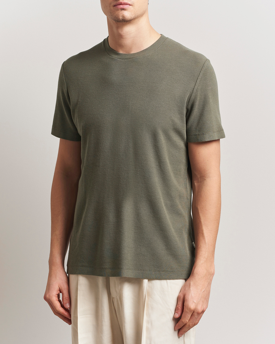 Homme | T-shirts | NN07 | Clive Crew Neck T-Shirt Capers Green