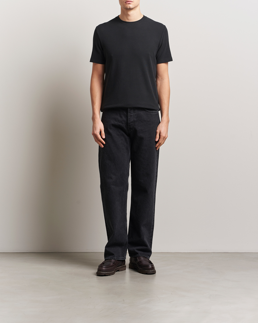 Heren | T-shirts | NN07 | Clive Crew Neck T-Shirt Black
