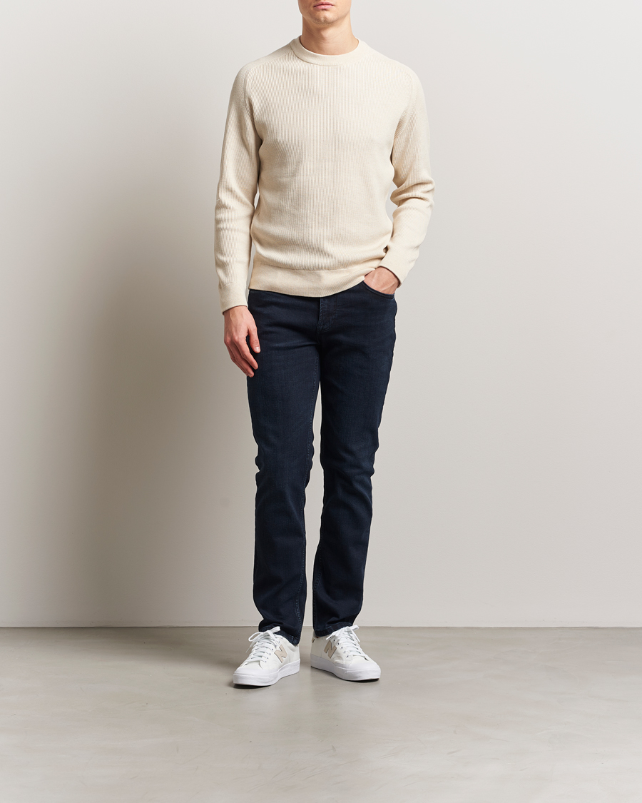 Heren | Truien | NN07 | Kevin Cotton Knitted Sweater Ivory