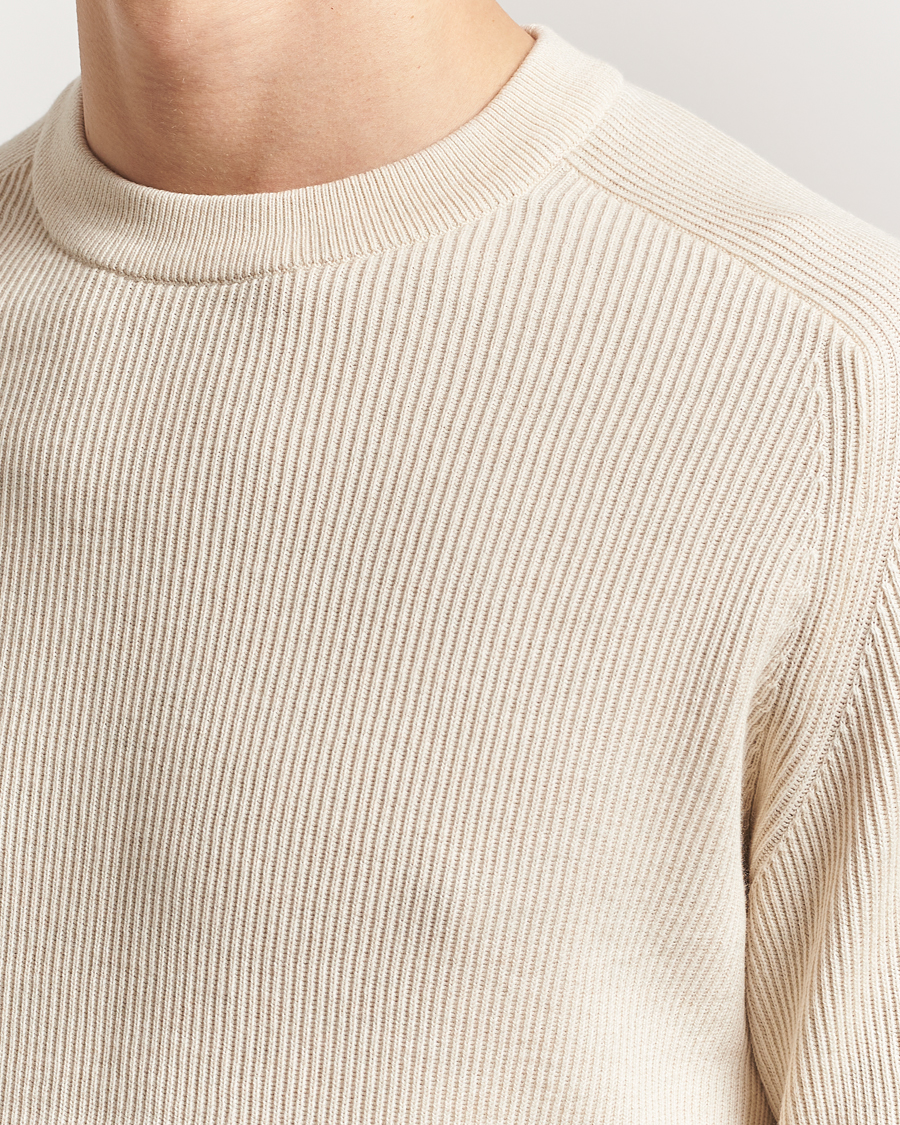 Heren | Truien | NN07 | Kevin Cotton Knitted Sweater Ivory