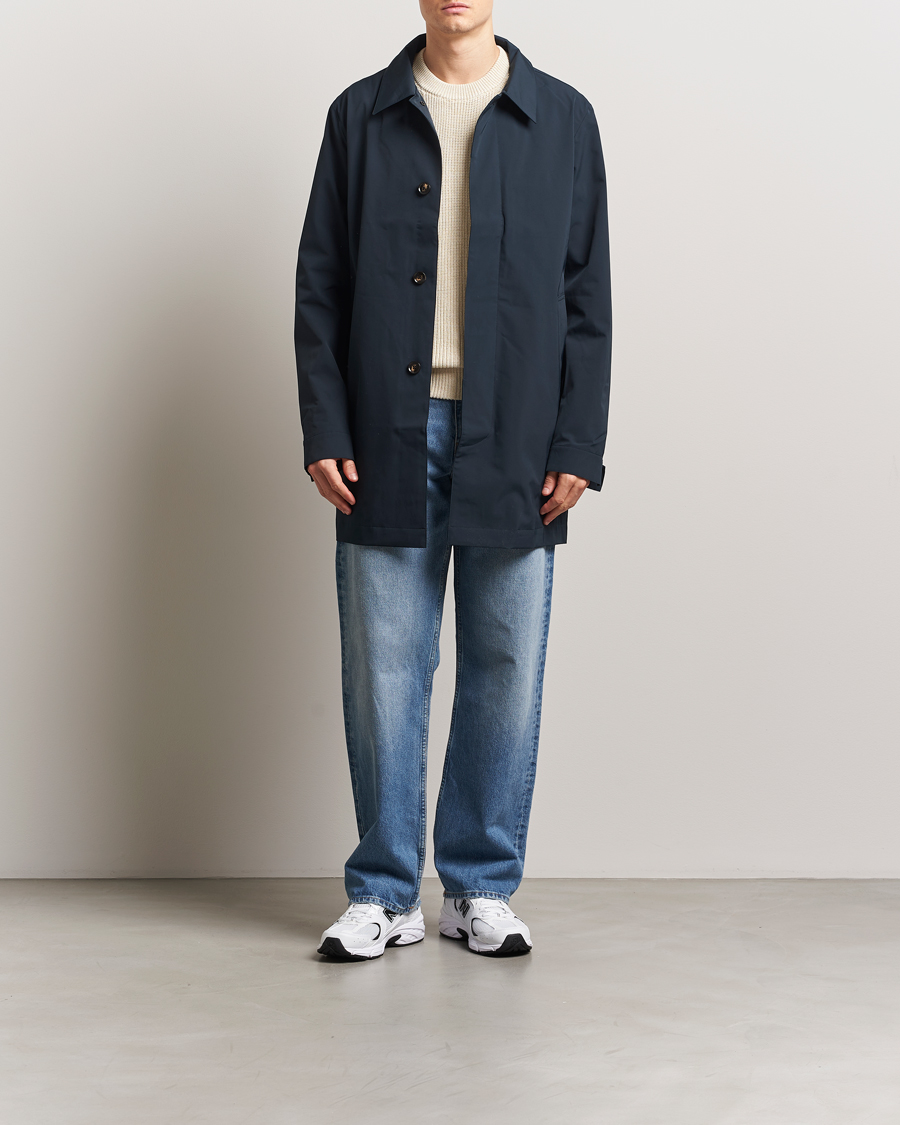 Homme | Manteaux Et Vestes | NN07 | Kim Waterproof Car Coat Navy Blue