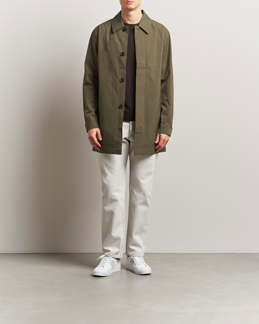 Homme | Manteaux Et Vestes | NN07 | Kim Waterproof Car Coat Capers Green