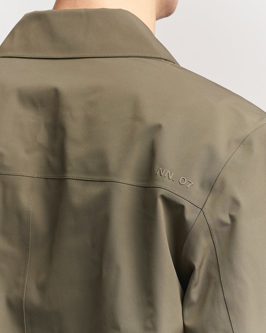 Homme | Manteaux Et Vestes | NN07 | Kim Waterproof Car Coat Capers Green