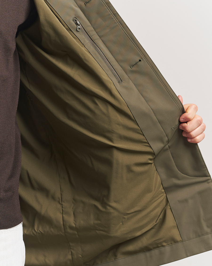 Homme | Manteaux Et Vestes | NN07 | Kim Waterproof Car Coat Capers Green