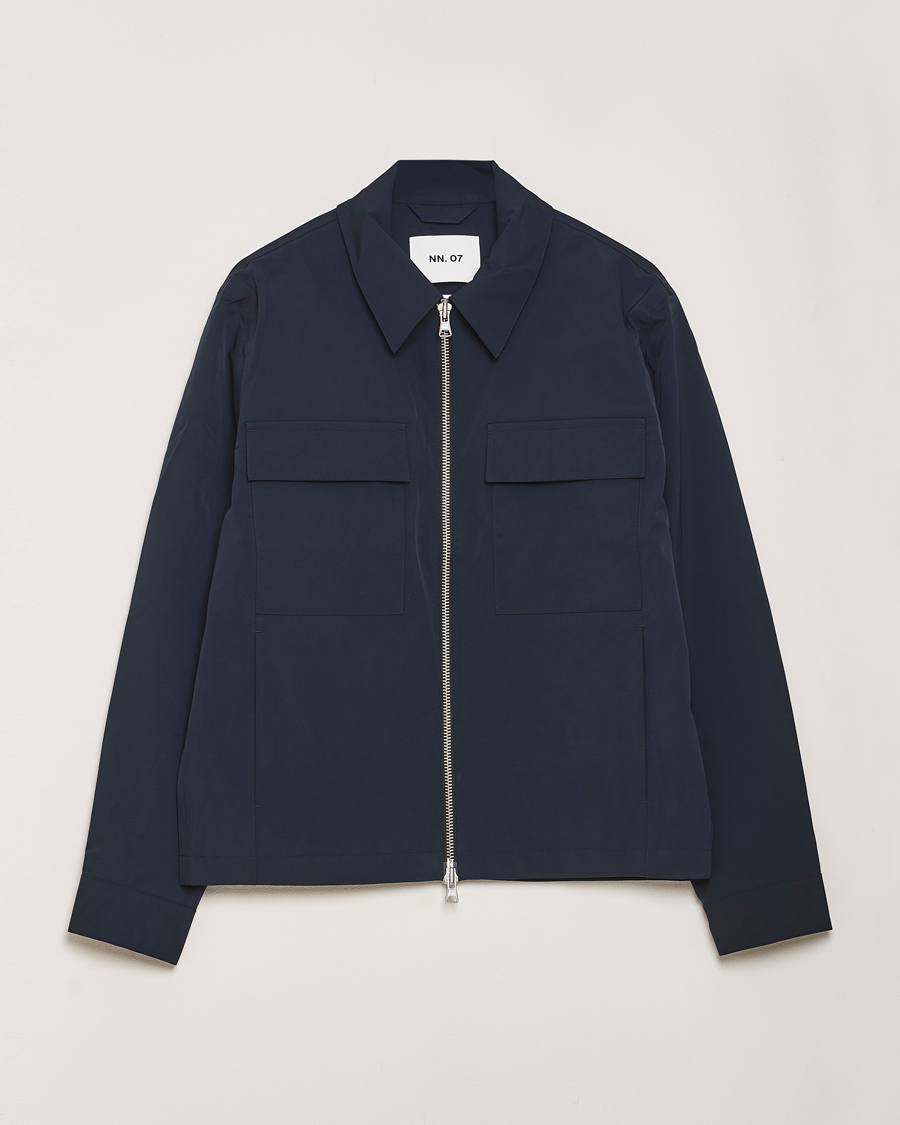 Homme | Manteaux Et Vestes | NN07 | Alban Bomber Jacket Navy Blue
