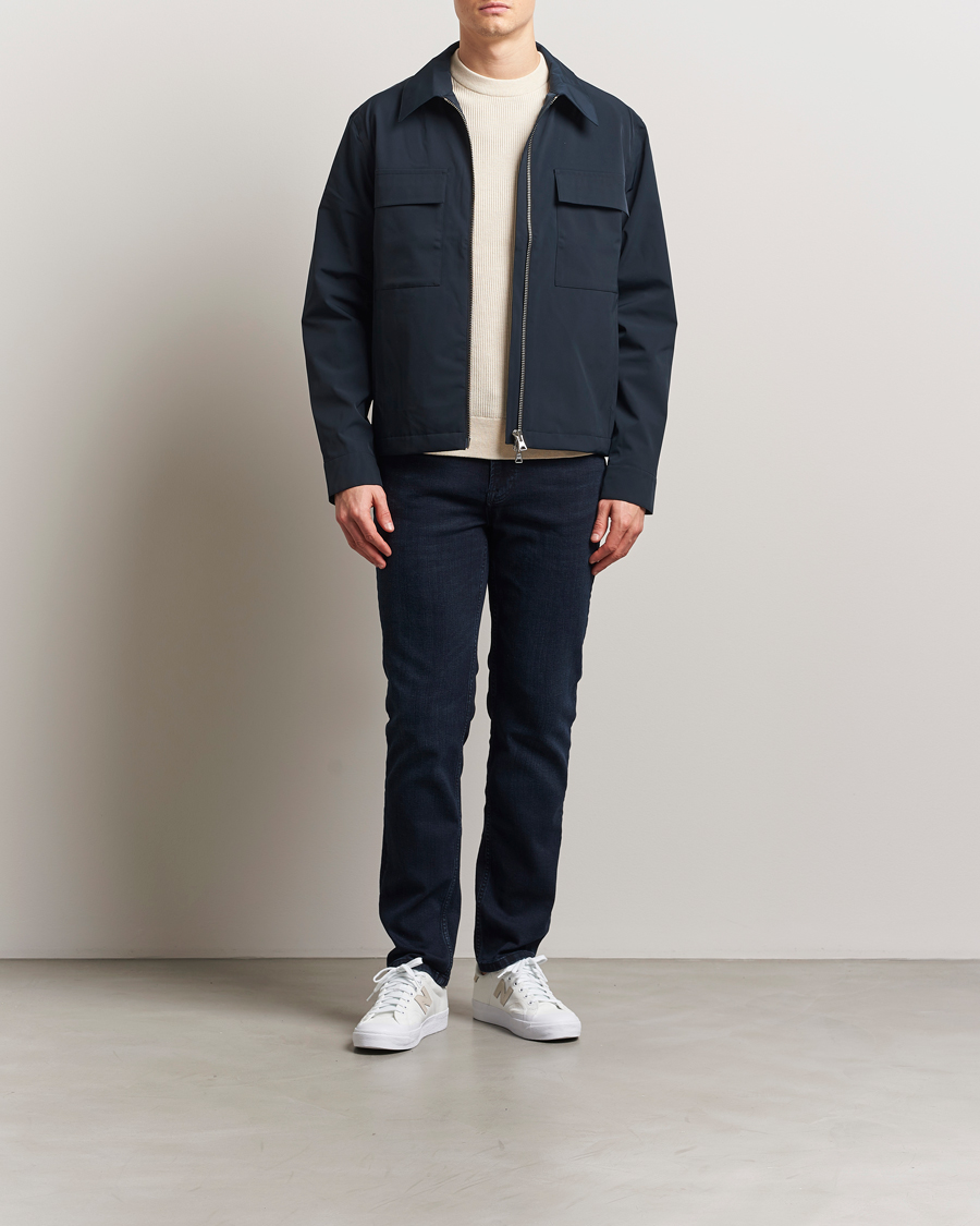 Homme | Manteaux Et Vestes | NN07 | Alban Bomber Jacket Navy Blue