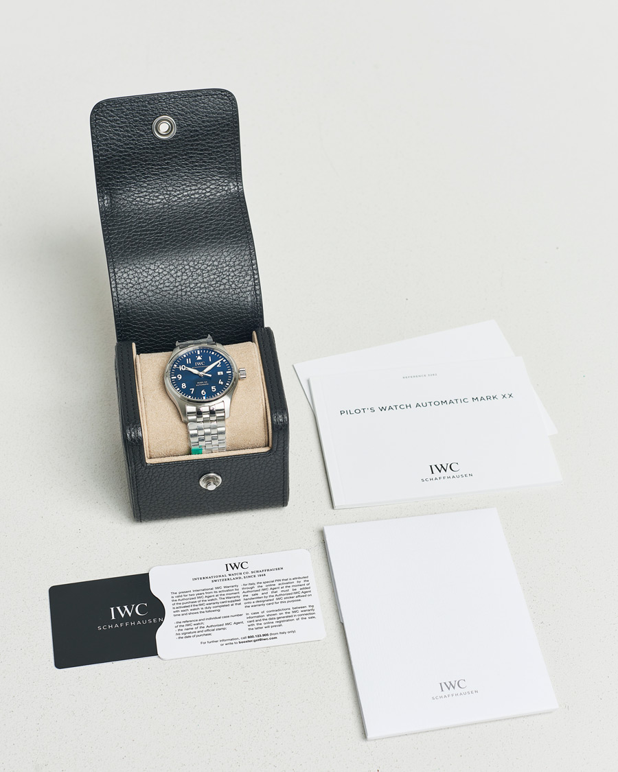 Heren | IWC Pre-Owned Pilot's Watch Mark XX Silver | IWC Pre-Owned | Pilot's Watch Mark XX Silver