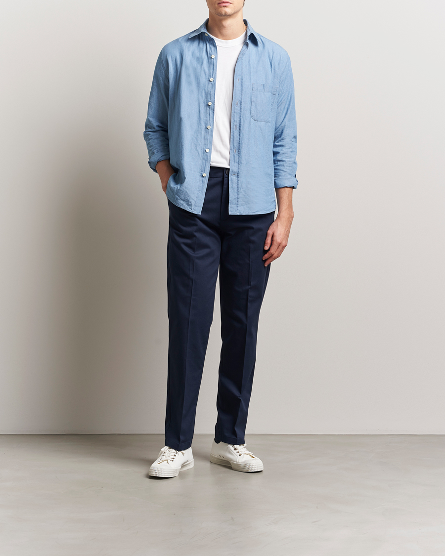 Heren | Broeken | Dockers | Stain Defender Straight Chino Navy Blazer