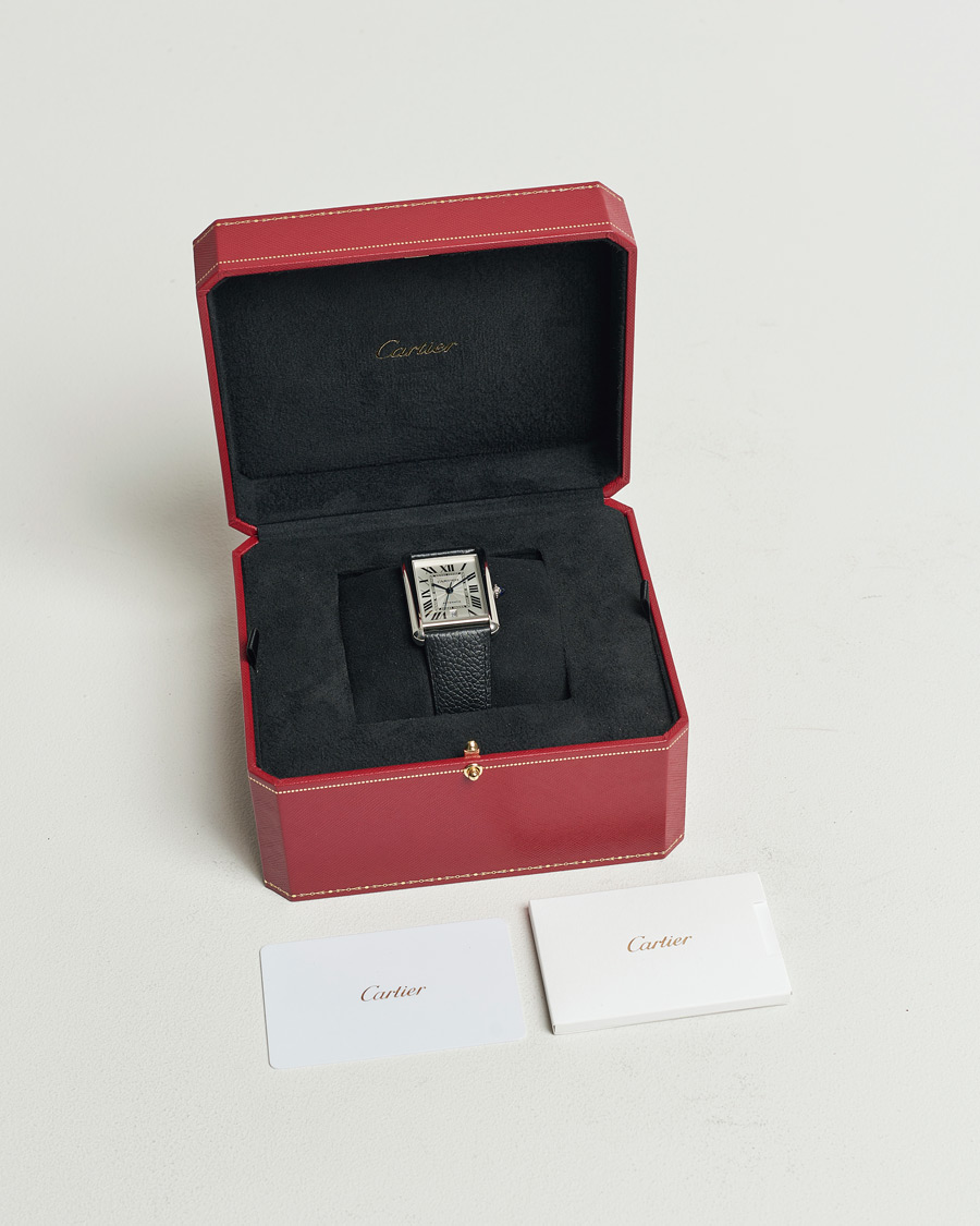 Heren | Pre-Owned & Vintage Watches | Cartier Pre-Owned | Tank Must Extra Large