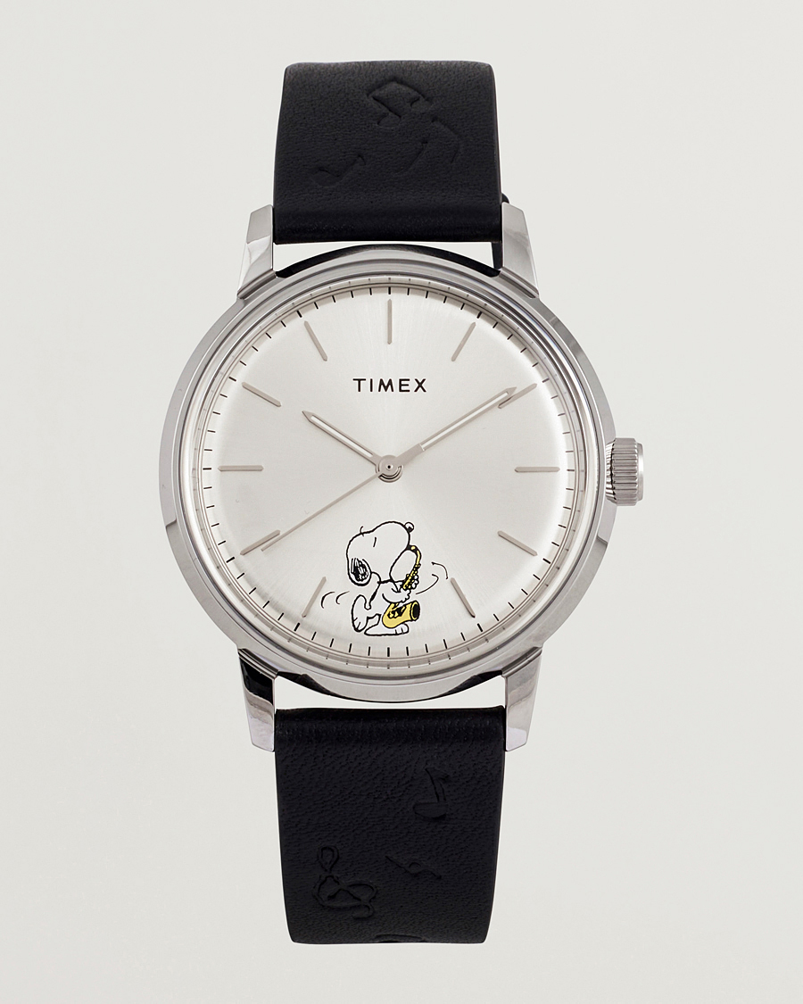 Homme | Timex Timex X Peanuts Marlin Snoopy Automatic 40mm Silver Dial | Timex | X Peanuts Marlin Snoopy Automatic 40mm Silver Dial