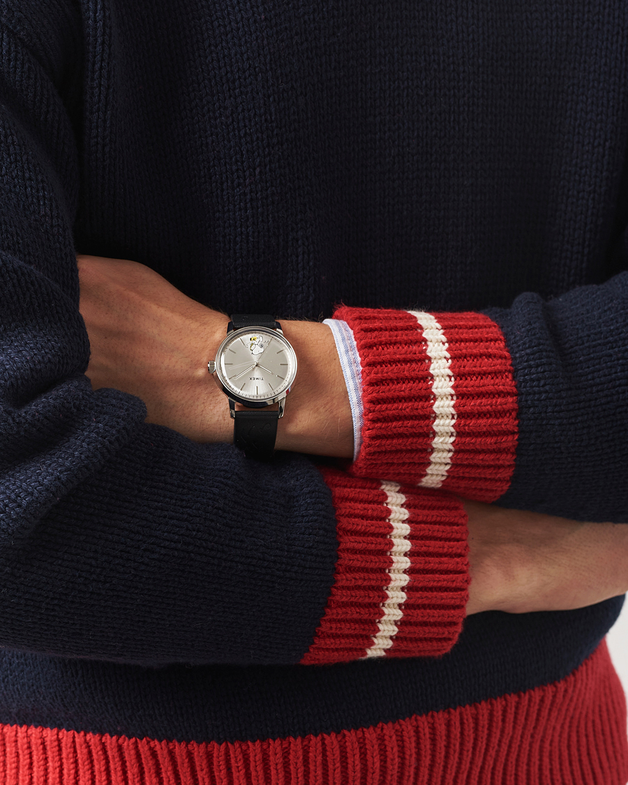 Homme | Timex Timex X Peanuts Marlin Snoopy Automatic 40mm Silver Dial | Timex | X Peanuts Marlin Snoopy Automatic 40mm Silver Dial