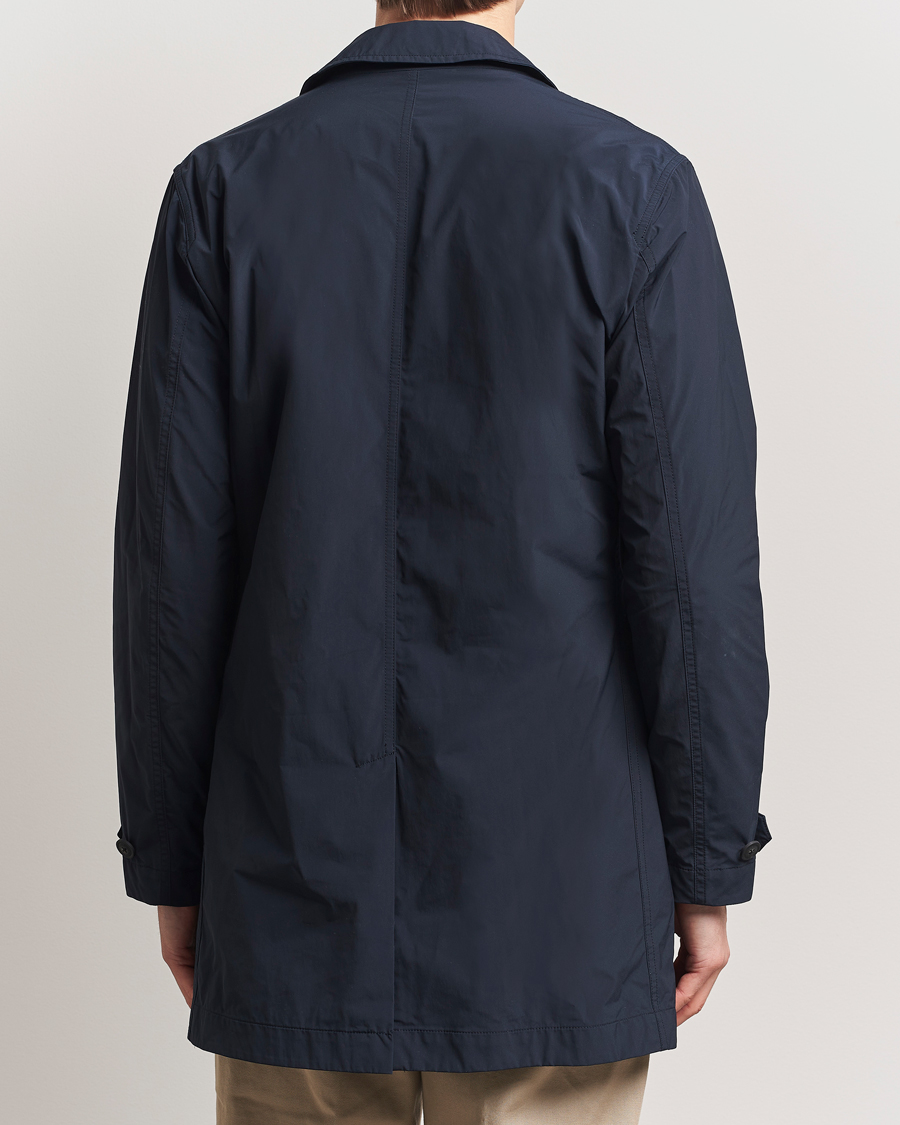 Homme | Manteaux Et Vestes | Woolrich | City Carcoat Melton Blue